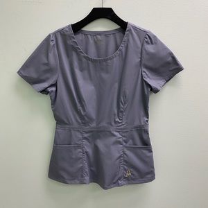 Grey Jaanuu Scrub Top